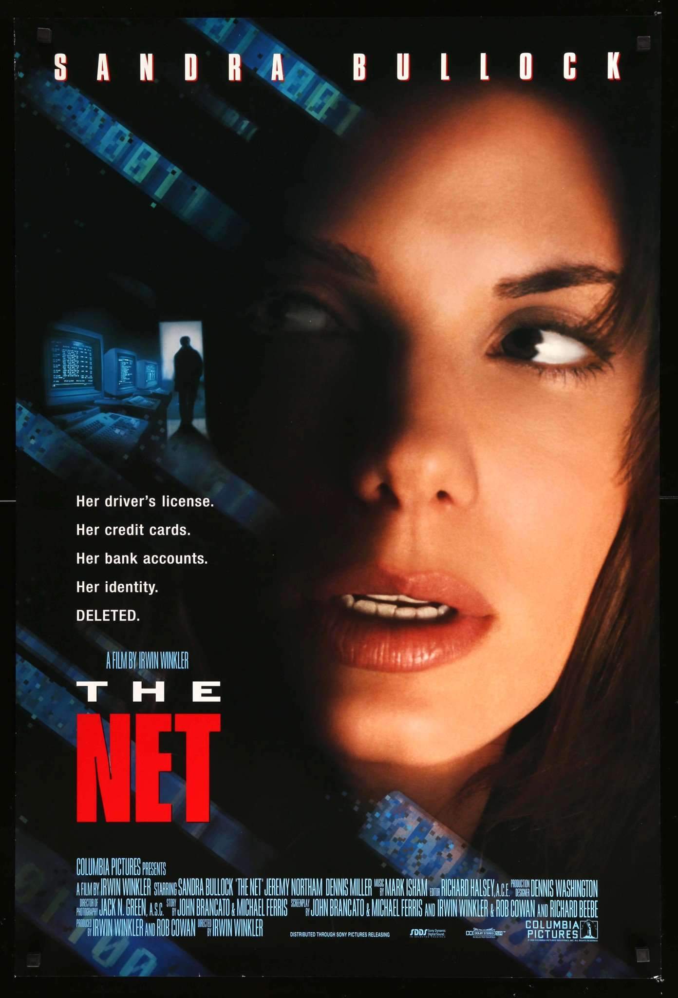 The Net 1995 poster